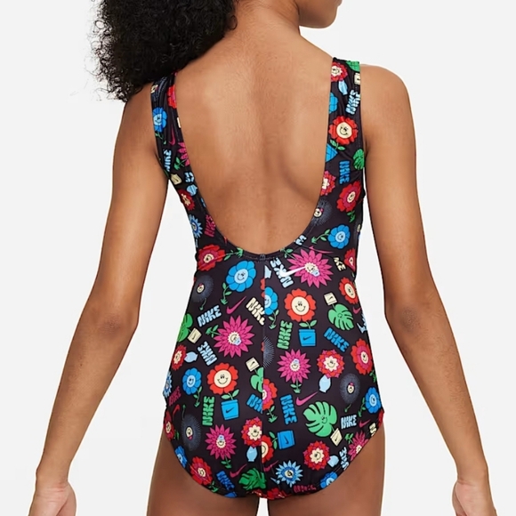 Nike Swim Garden Party Big Kids size LARGE NWT - Picture 2 of 12